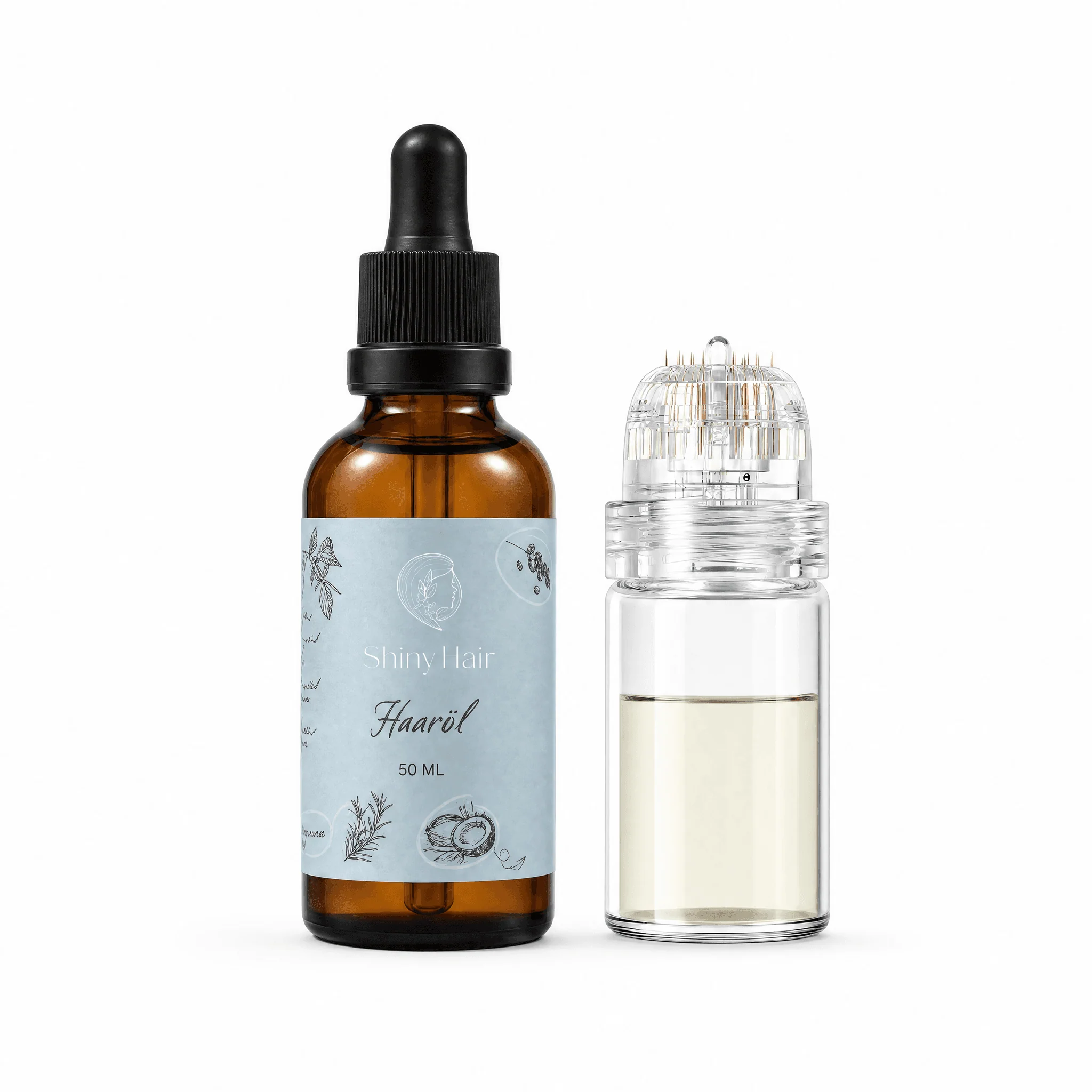 ShinyHair Growth Elixir™ + Dermastamp gegen Haarausfall und für eine gesunde Kopfhaut - Image 9